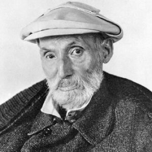 Photo of Auguste Renoir in old age