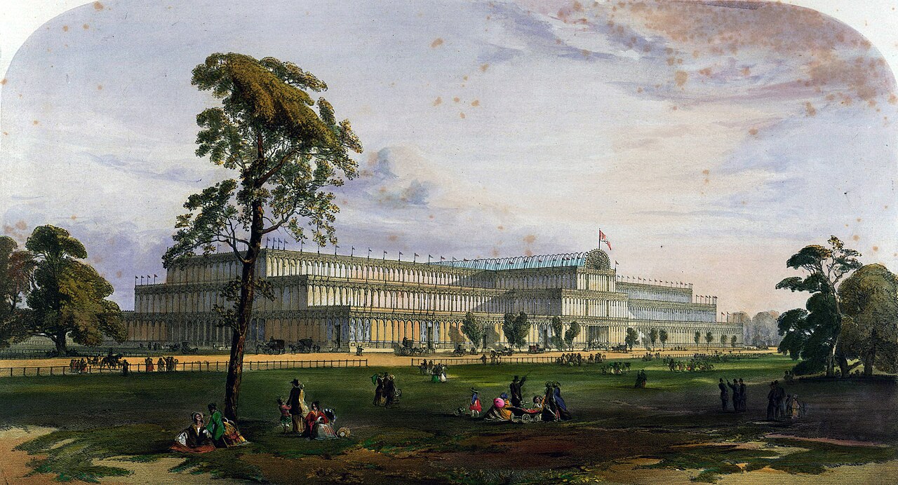_Great_Exhibition Crystal Palace at the time of the Great Exhibition